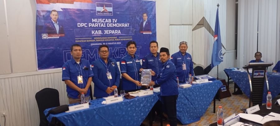 M. Latifun Kembali Menjadi Ketua DPC Partai Demokrat Jepara 2026 - 2031