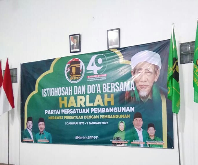 Malam Istighosah dan Doa Bersama oleh DPC PPP Jepara Dalam Peringatan Harlah PPP ke-49 Tahun