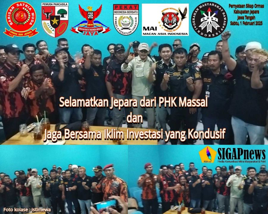 Ormas Jepara Tuntut Pj Gubernur Jateng Segera Menetapkan Perubahan UMSK Jepara Tahun 2025