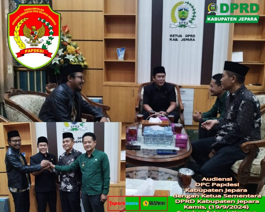 Papdesi Minta DPRD Kawal dan Amankan Bantuan Keuangan Ketua RT dan RW se-Kabupaten Jepara di RKPD