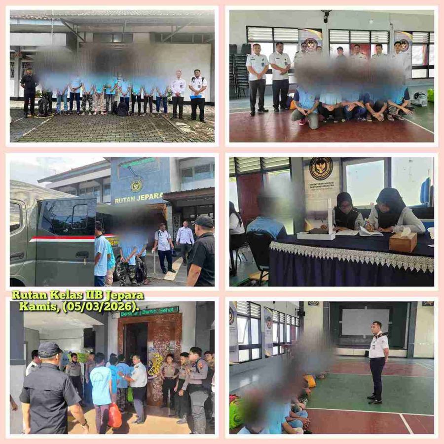 Pastikan Pembinaan Optimal, Rutan Kelas IIB Jepara Pindahkan 10 Narapidana ke Lapas Kelas IIB Pati