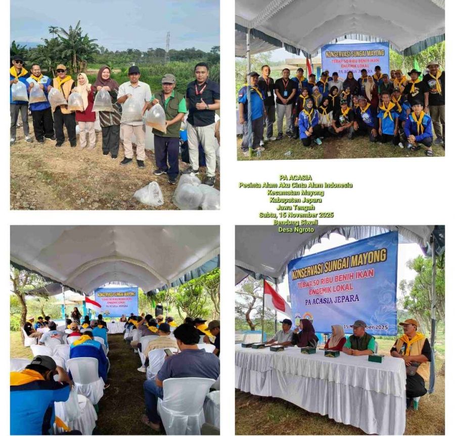 Pemkab Jepara Apresiasi Giat Konservasi Sungai Mayong oleh PA ACASIA 