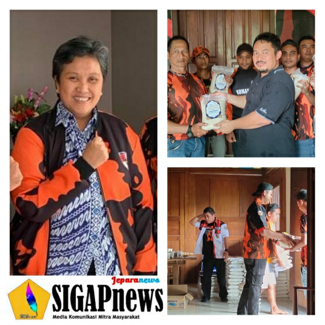 Penyaluran Bantuan Dari MPC Pemuda Pancasila Jepara