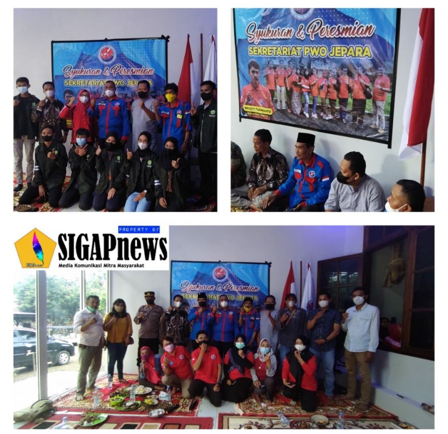 Peresmian Kantor Sekretariat PWO Jepara oleh Ketua Terpilih