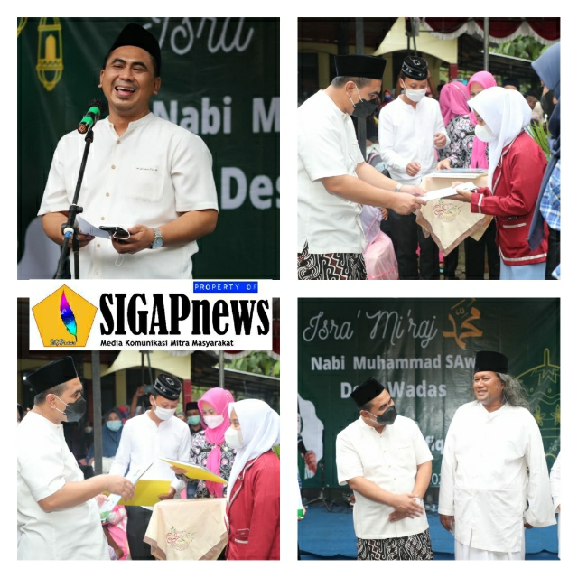 Wagub Jateng Taj Yasin, Peringati Isra Mikraj 1442 H di Balai Desa Wadas