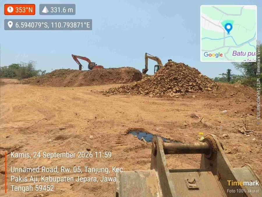 Perizinan Tambang Batu Andesit di Desa Tanjung Lengkap, Namun Fasilitas K3 Disorot