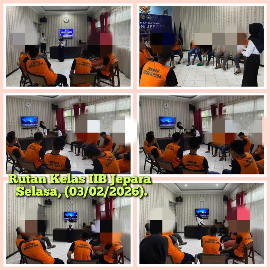 Peserta Magang Gelar Musik Terapi bagi Warga Binaan di Rutan Kelas IIB Jepara