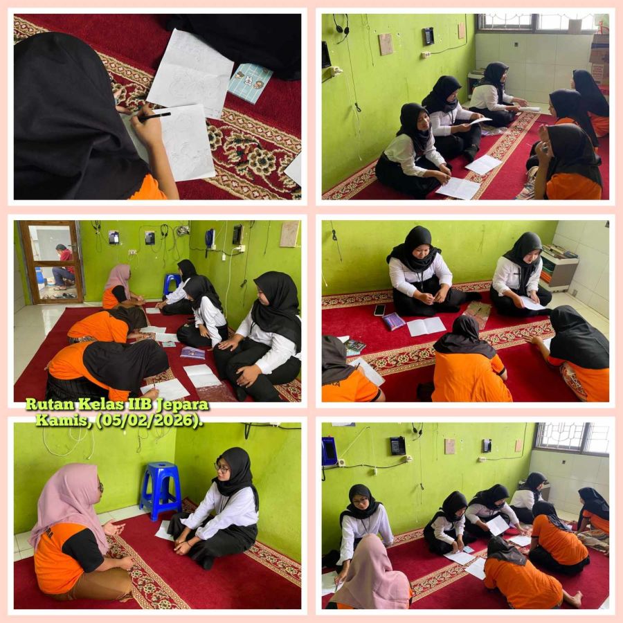 Peserta Magang Kemnaker Laksanakan Psikotes dan Konseling Grafis bagi Tahanan Perempuan