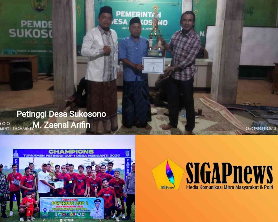 Petinggi Desa Sukosono Siap Mendukung Cabor Prestasi di Desanya Termasuk Tim PS Singaraja