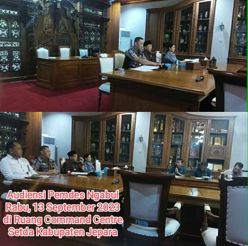 Pj Bupati Jepara Berpesan agar Tanah Kas Desa Ngabul Segera Disertifikatkan