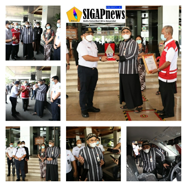 PMI Jateng Terima Bantuan Mobil dari PT. KAI Sebagai Sarana Transportasi