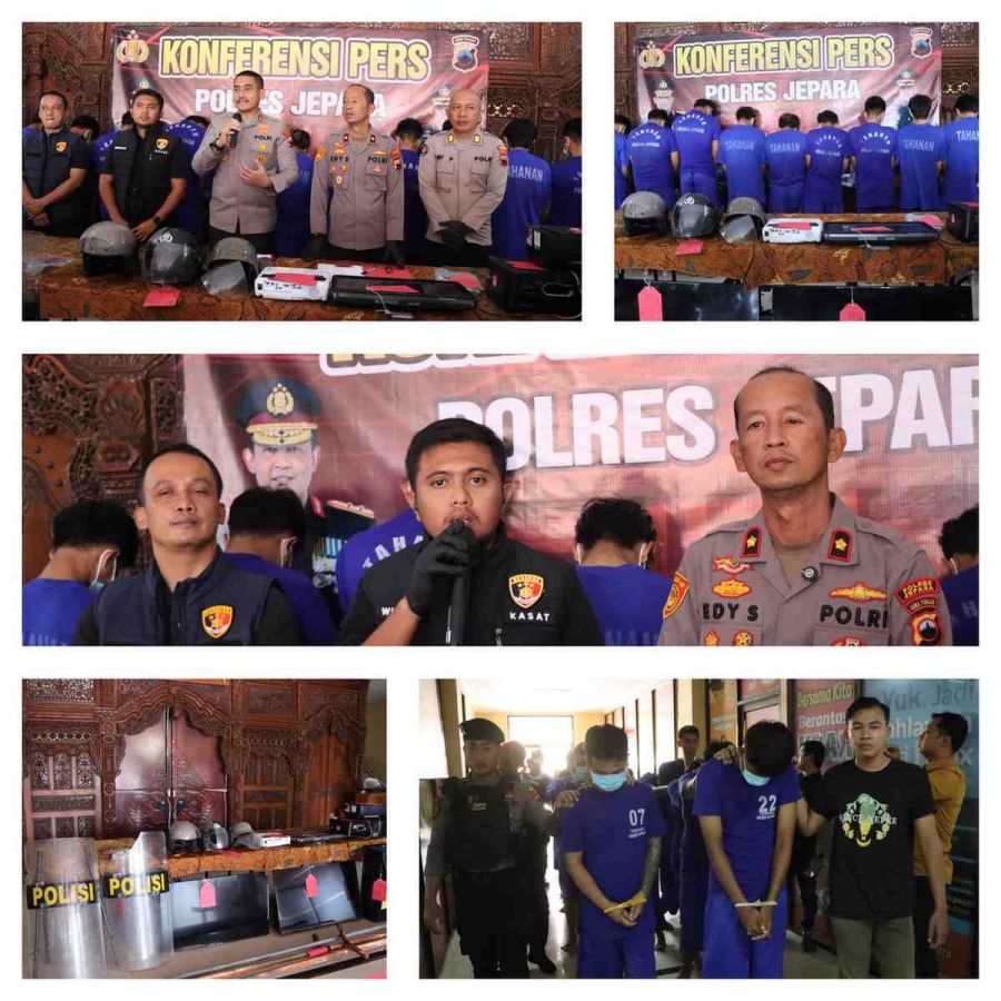 Polisi Tangkap Sejumlah Pelaku Penjarahan di Gedung DPRD Jepara