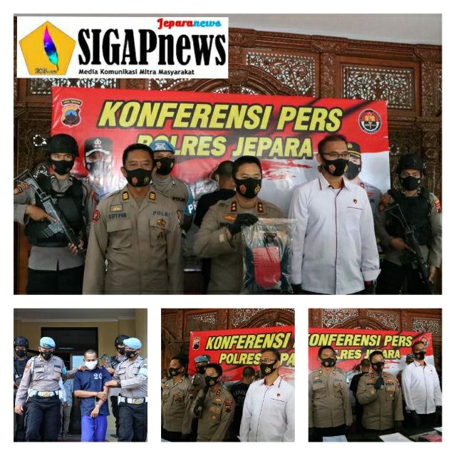 Polres Jepara Berhasil Ringkus Pelaku Pencabulan Terhadap Anak Kandungnya Sendiri