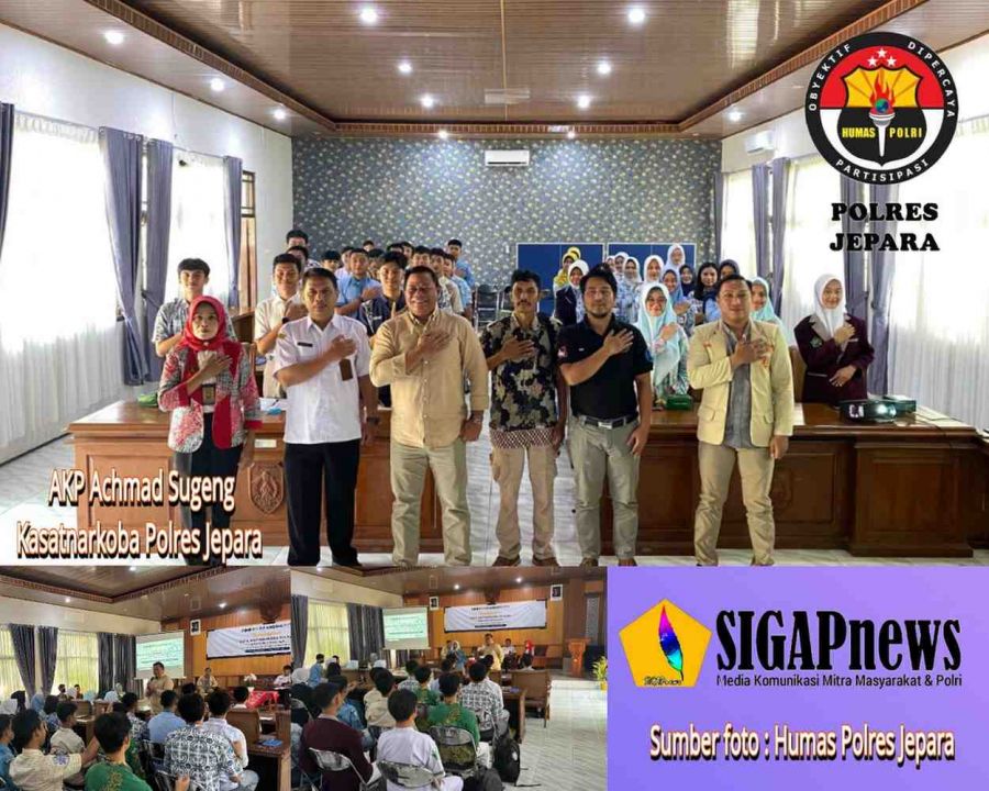 Polres Jepara Gandeng Finalis Duta Anti Narkoba, Gencarkan Pesan Antinarkoba di Kalangan Milenial