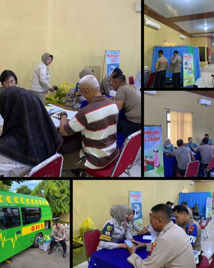 Polres Jepara Gelar Rikkes Berkala 2026, Pastikan Kesehatan Personel Tetap Prima