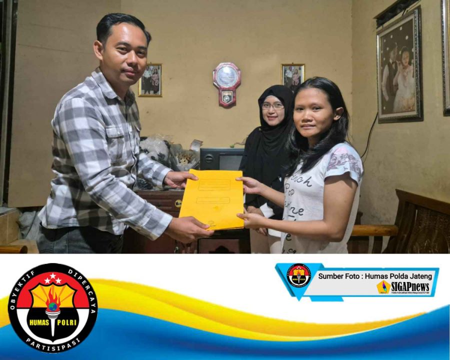 Polresta Surakarta Gelar Anjangsana Petugas KPPS yang Sakit Pasca Perhitungan Suara Pemilu 2024