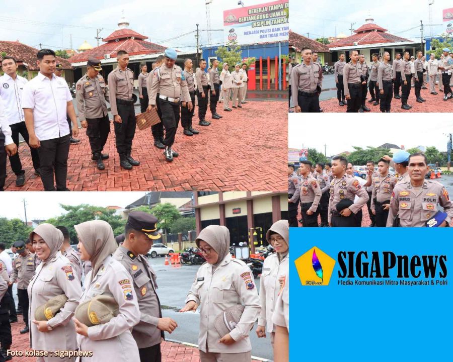 Propam Polres Jepara Gelar Gaktibplin untuk Tingkatkan Disiplin Personel
