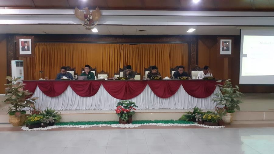 Public Hearing Ranperda RTRW Tahun 2022 - 2042 Kabupaten Jepara Dipimpin Agus Sutisna 