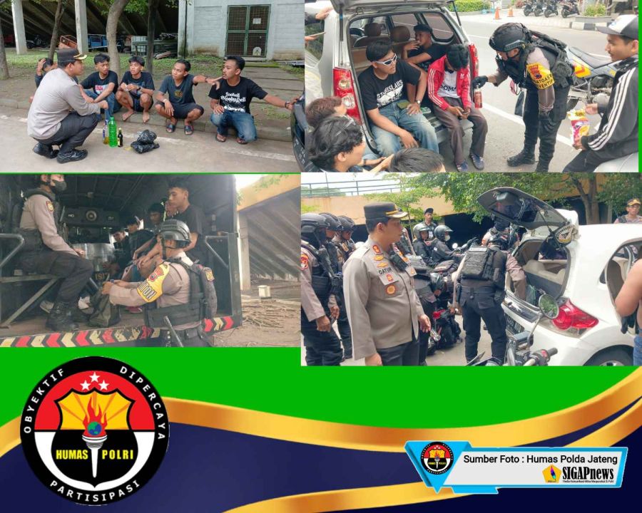 Puluhan Suporter PSS Sleman Diamankan Polisi di Area Stadion Manahan Solo Karena Nekat Bawa Miras