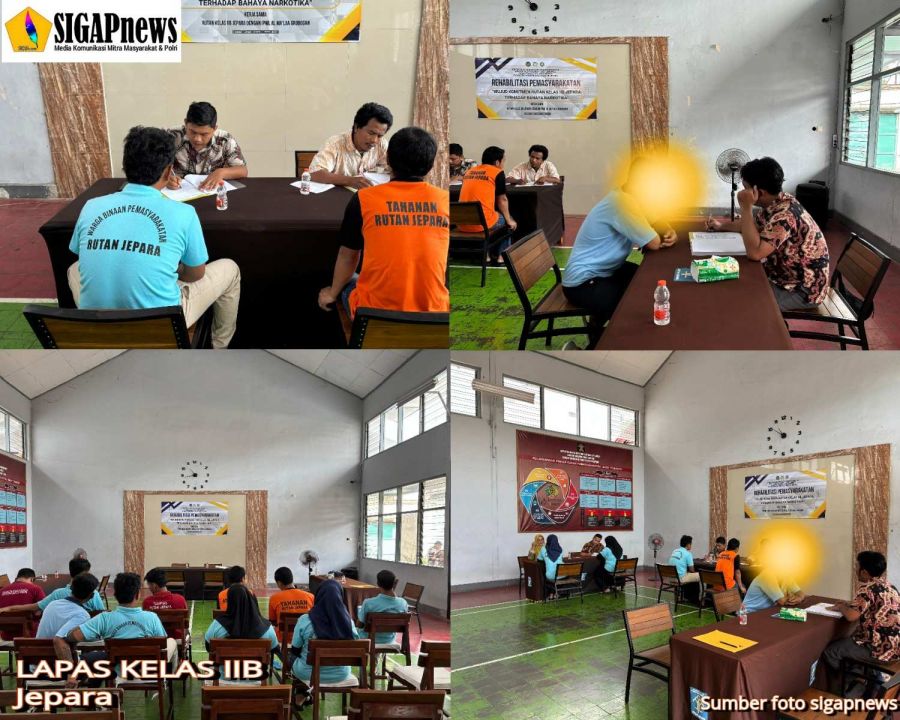 Ratusan Warga Binaan Rutan Jepara Jalani Rehabilitasi Sosial oleh IPWL Alma'laa Grobogan