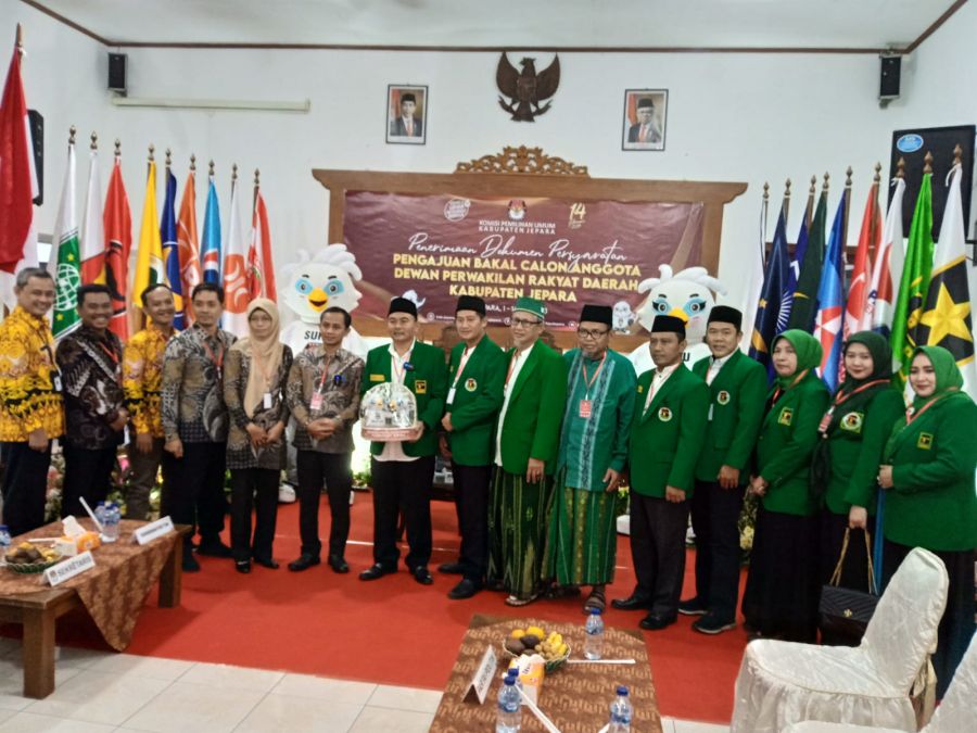 Resmi DPC PPP Jepara Ajukan 47 Nama Bacaleg Untuk Pileg 2024 ke KPUD