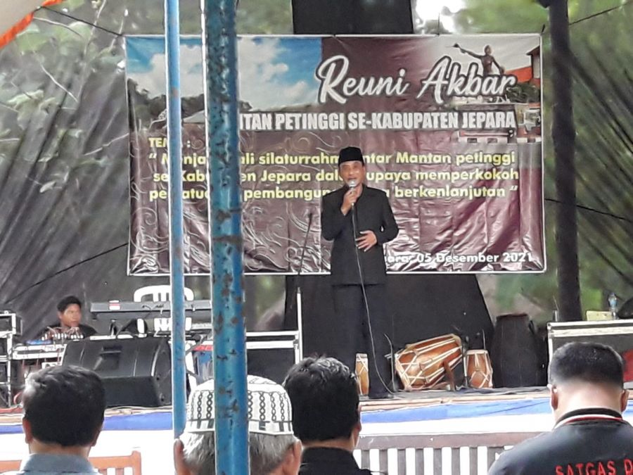 Sudir Santoso Parade Nusantara Menghadiri Reuni Akbar Mantan Petinggi se-Kabupaten Jepara