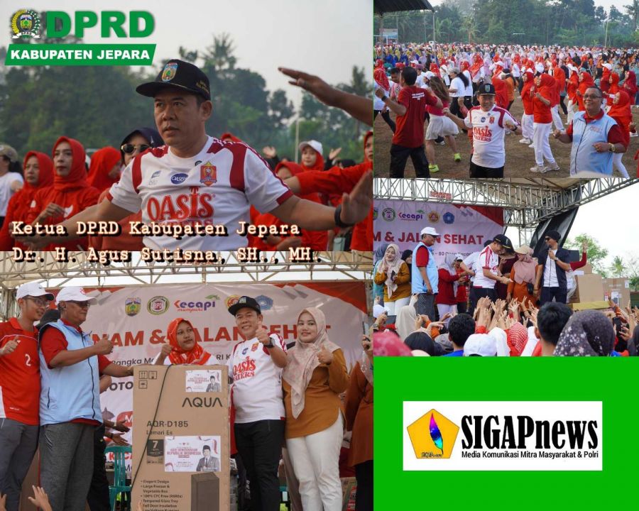 Ribuan Warga Rayakan Sedekah Bumi dan Semangat HUT RI ke-80