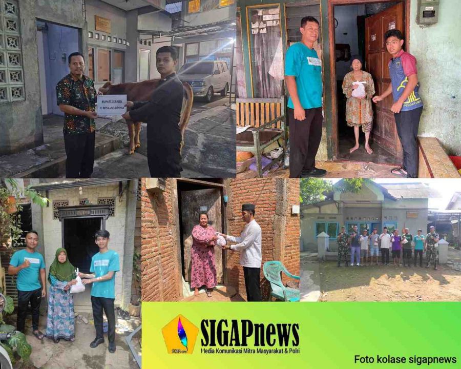 Rutan Jepara Bagikan Daging Qurban kepada Warga Binaan dan Masyarakat Setempat