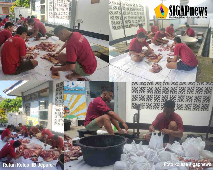 Rutan Jepara Terima Sapi dari Bupati dan Kambing dari Kajari, Warga Binaan Gembira