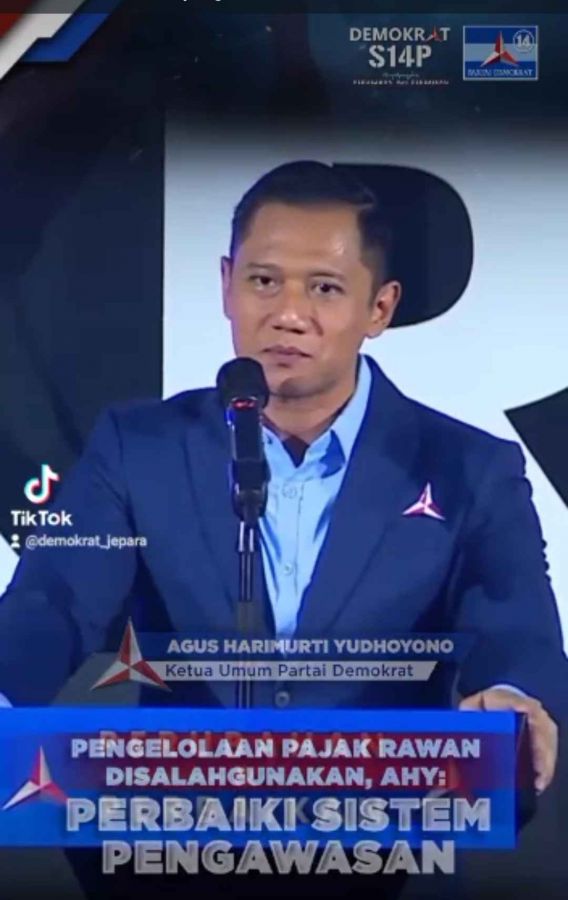 Sampaikan Pidato Politik, AHY Singgung Era Kepemimpinan Presiden Jokowi
