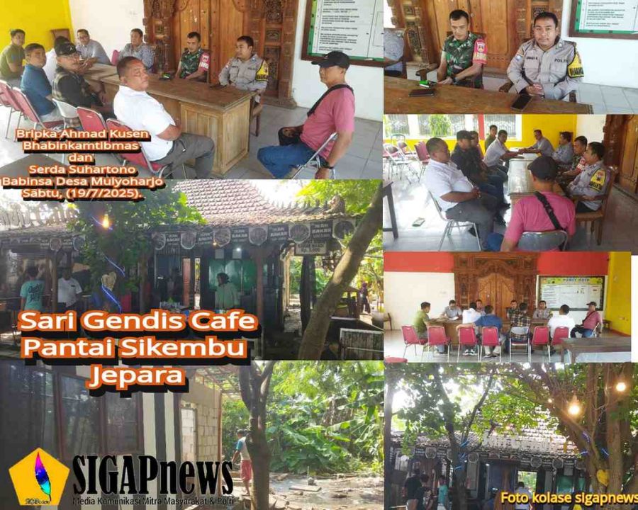 Sari Gendis Cafe Pelaku UMKM Pantai Sikembu Jalani Mediasi Batas Tanah di Balai Desa Mulyoharjo