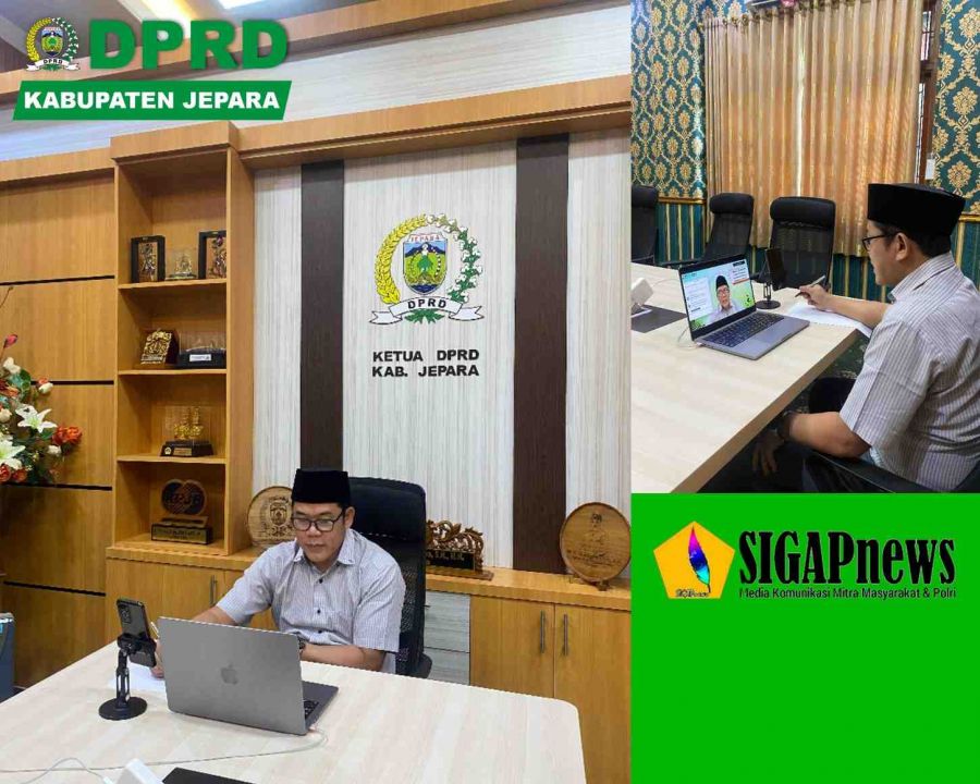 Satkordikcam Kembang Gelar Webinar, Ketua DPRD Jepara Menjadi Narasumber
