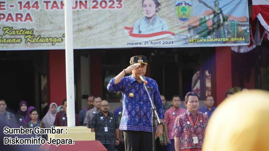 Sehari Usai Cuti Lebaran, Edy Supriyanta Pimpin Apel Bersama
