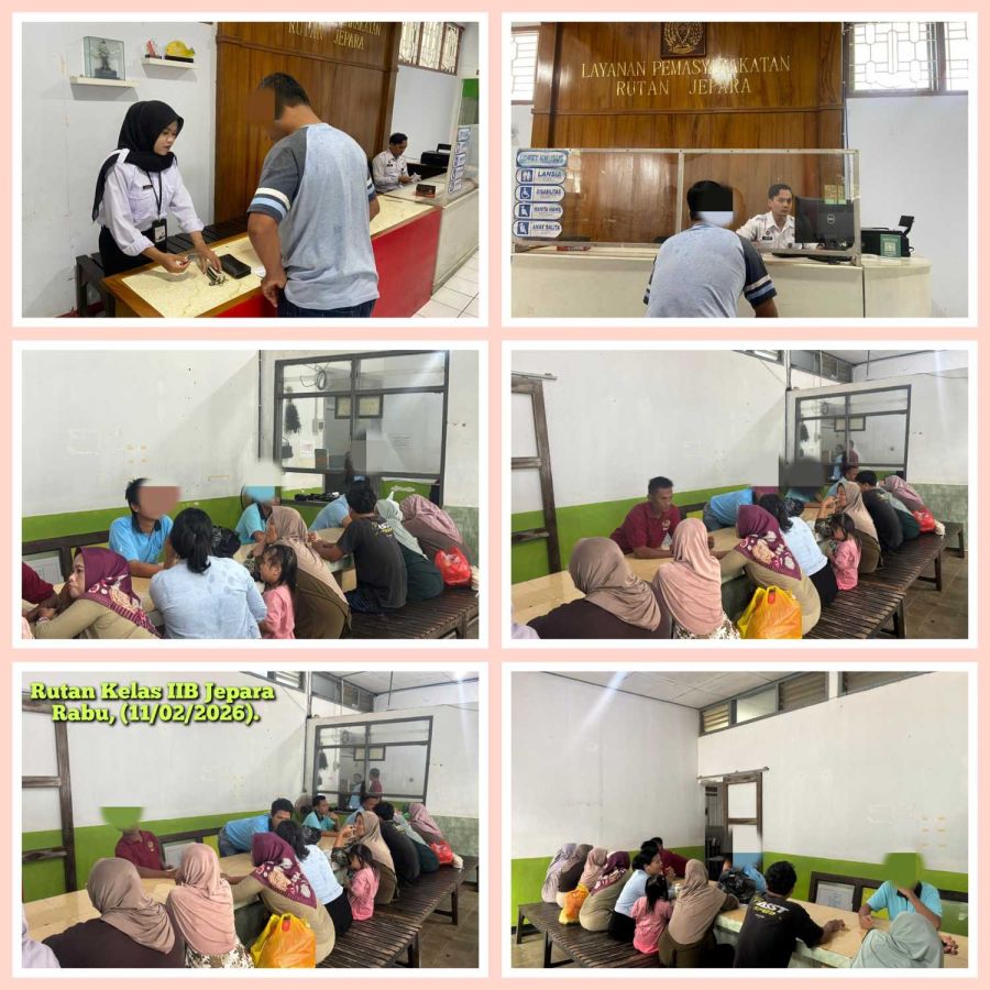 Sentuhan Humanis Rutan Jepara, Kunjungan Jadi Penguat Semangat Warga Binaan