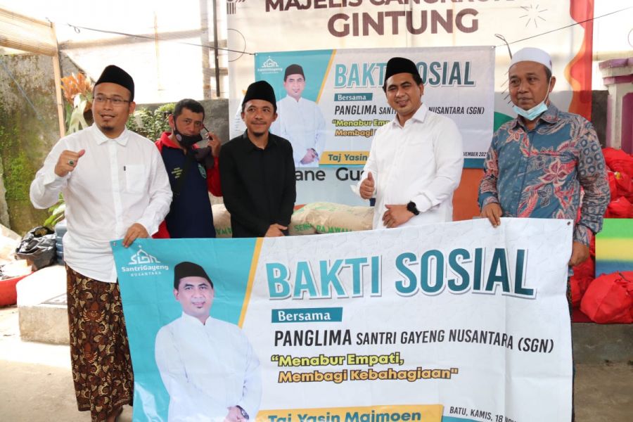 SGN Santri Gayeng Nusantara Jateng Peduli Banjir