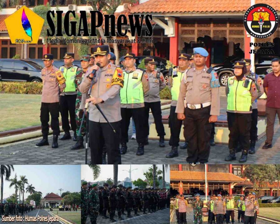 Siap Amankan Festival UMKM dan Sholawat Kebangsaan GRIB Jaya Jepara
