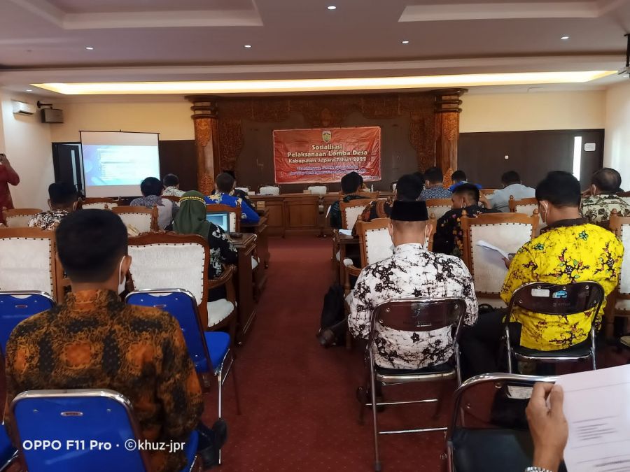Sosialisasi Lomba Desa Tingkat Kabupaten Jepara Tahun 2022 