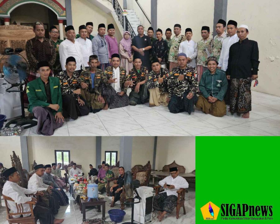 Sukambali Petinggi Desa Kecapi Gelar Halal Bihalal Idul Fitri 1445 H Bersama PRNU 2