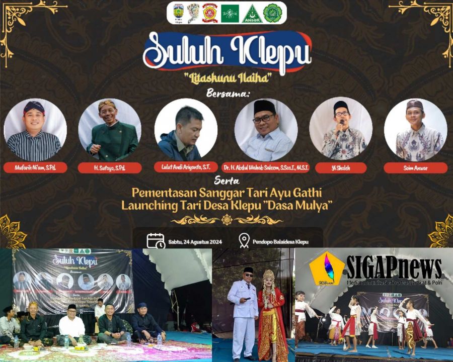 Suluh Klepu “Litaskunu Ilaiha” dan Launching Tari Desa Klepu 