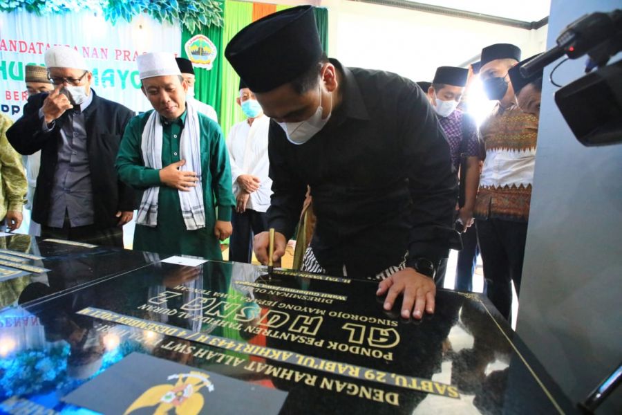 Taj Yasin Apresiasi Pondok Pesantren Al Husna
