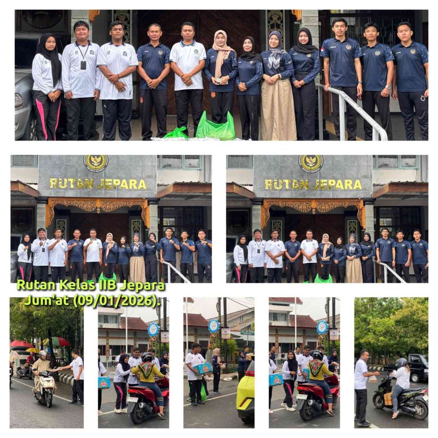 Tebar Kepedulian Lewat Jumat Berkah, Rutan Jepara Hadir untuk Masyarakat