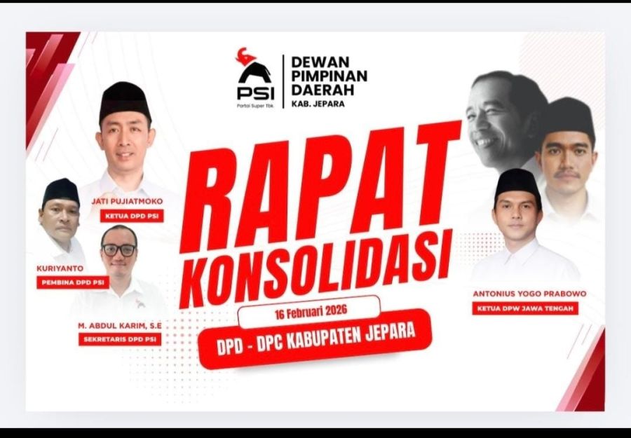 Tidak Mustahil, Tahun 2029 PSI Punya Fraksi di DPRD Jepara