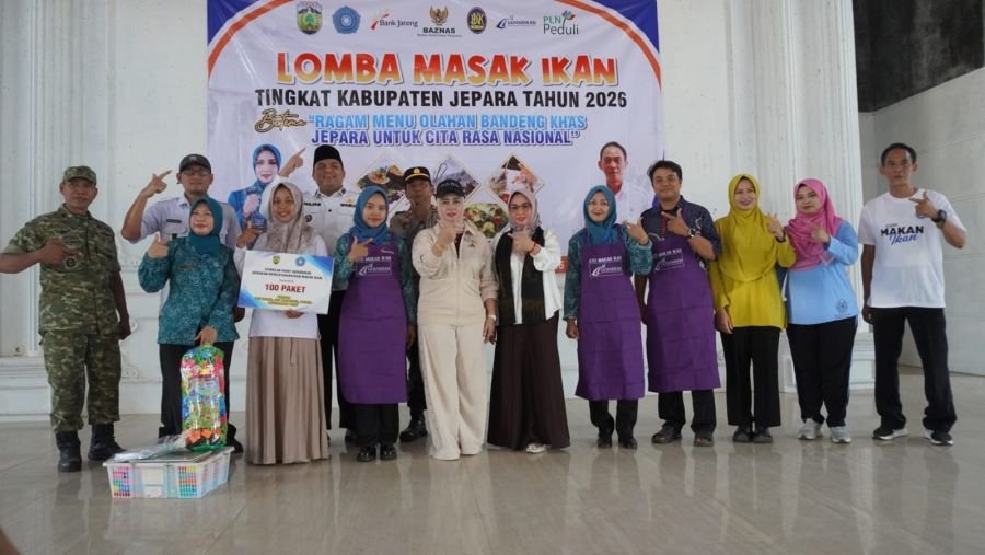 TP PKK Jepara Gelar Lomba Masak Ikan 2026, Dorong Kreativitas Olahan Pangan Bergizi