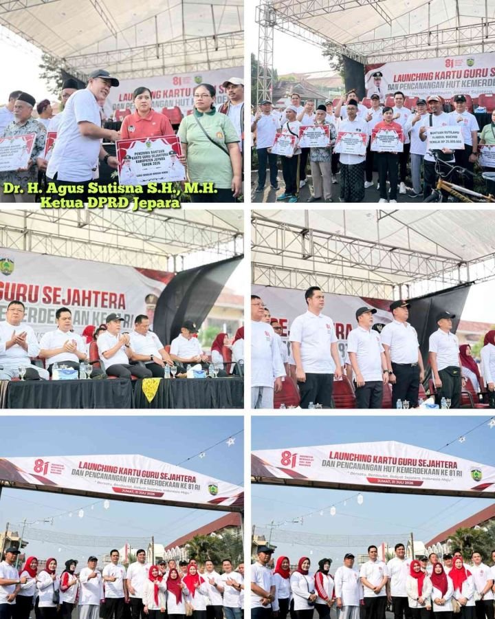 Turut Serahkan Bantuan 