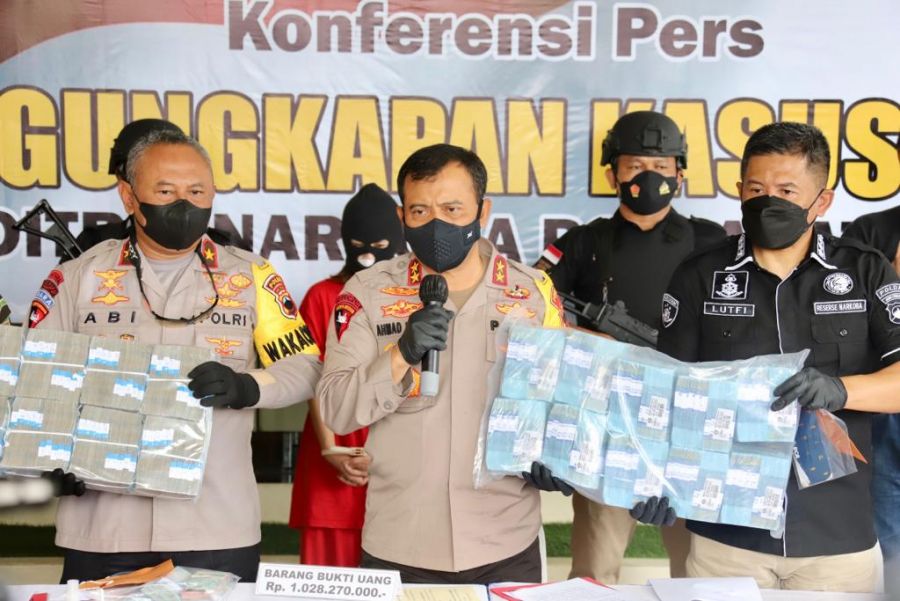 Tutup Tahun 2021 Polda Jateng Bongkar Bisnis Haram Narkoba