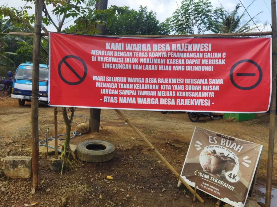 Warga Desa Rajekwesi Jepara Sepakat Tolak Galian C Ilegal di Wilayahnya 