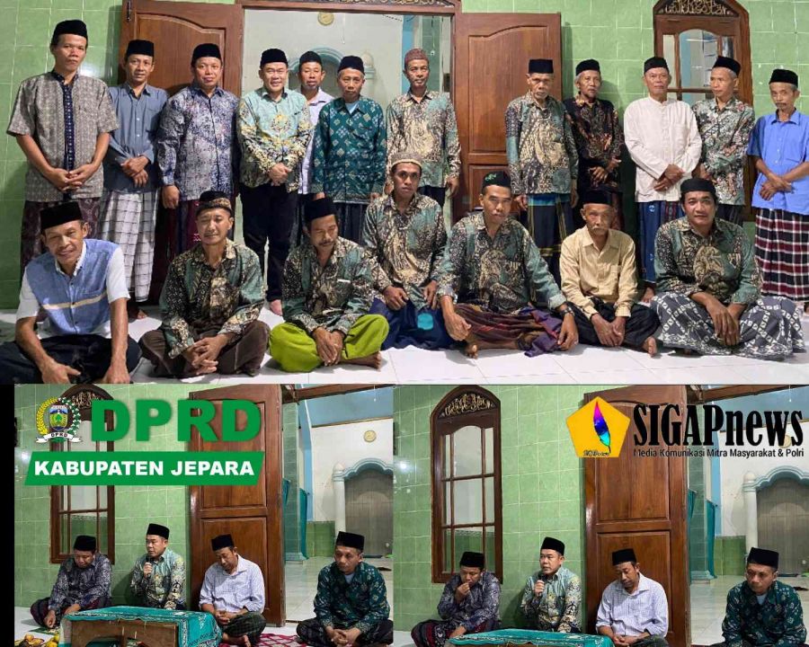 Warga Desa Tegalsambi Antusias Dikunjungi oleh Ketua DPRD Jepara