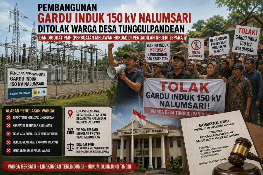 Warga Desa Tunggulpandean Pertanyakan Alih Fungsi Perubahan Lahan dan Mekanisme Tukar Guling TKD