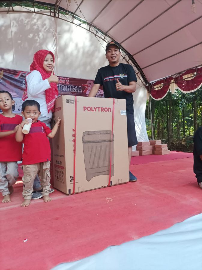 Warga RT 12 RW 03 Desa Bawu Semangat Merayakan Dirgahayu HUT Kemerdekaan RI ke-78
