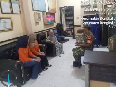 Babinsa Sertu Asnawi selalu aktif dalam sosialisasi kampung Pancasila